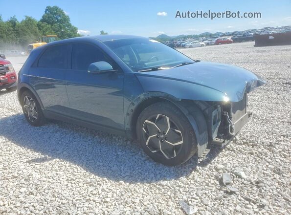 KM8KM4AE1NU064946 2022 HYUNDAI IONIQ Turquoise Przód prawy