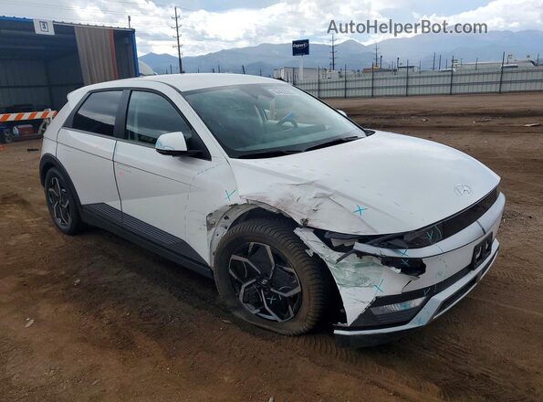 KM8KM4AE2NU080881 2022 HYUNDAI IONIQ White Передня права чверть