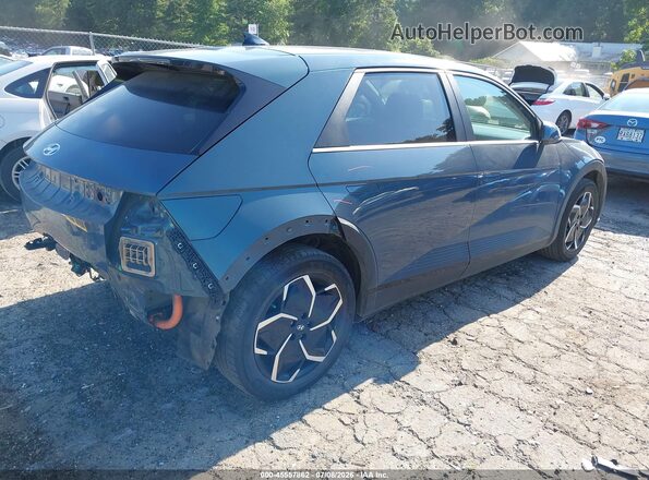 KM8KM4AE2NU088379 2022 HYUNDAI IONIQ 5 Teal Rear right