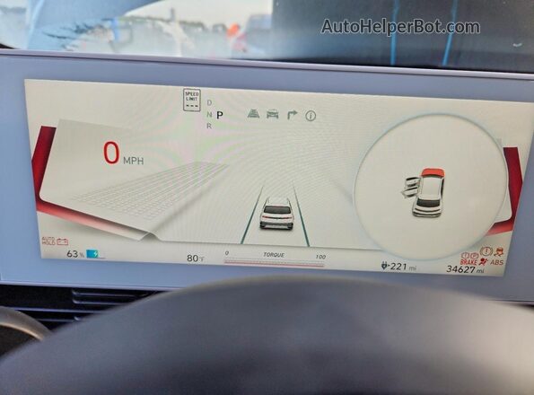 KM8KM4AE5NU114750 2022 HYUNDAI IONIQ Teal Widok zestawu wskaźników
