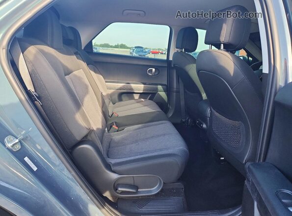 KM8KM4AE5NU114750 2022 HYUNDAI IONIQ Teal Widok wnętrza z tyłu