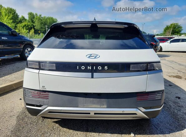 KM8KM4AE8NU080352 2022 HYUNDAI IONIQ White Vista trasera