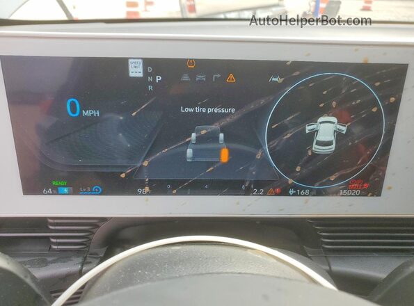KM8KM4DE1RU300044 2024 HYUNDAI IONIQ Gray ხელსაწყოთა პანელის ხედი