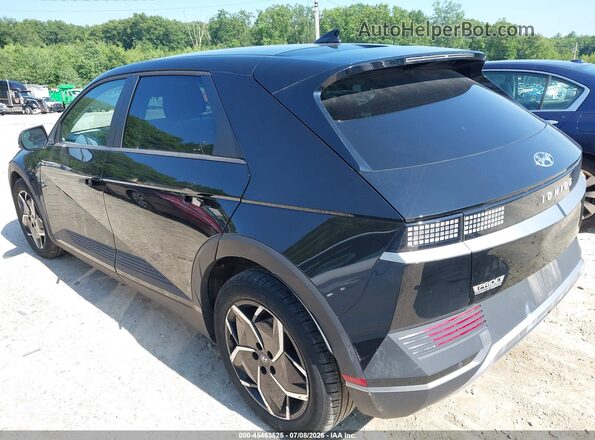 KM8KMDAF2NU101639 2022 HYUNDAI IONIQ 5 Black Rear left