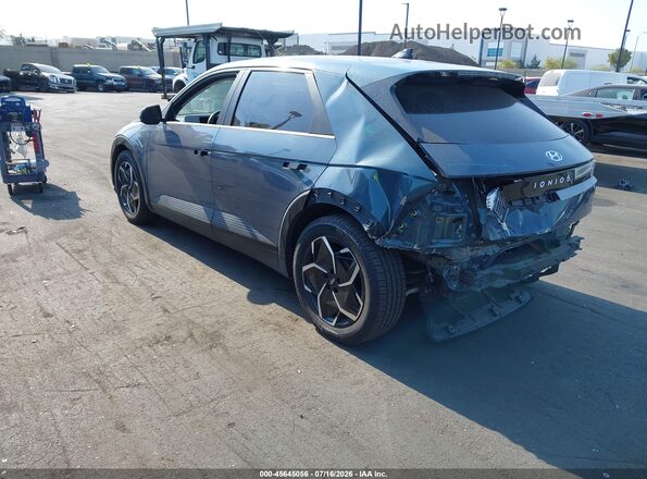 KM8KMDAF6NU053403 2022 HYUNDAI IONIQ 5 Серый Задняя левая четверть