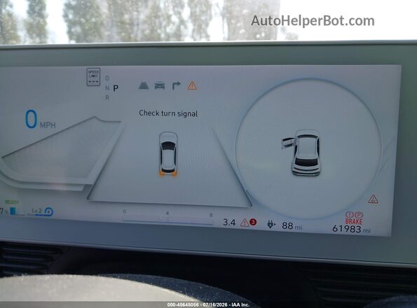 KM8KMDAF6NU053403 2022 HYUNDAI IONIQ 5 Серый Вид задних сидений