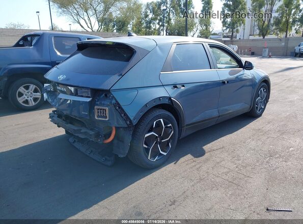 KM8KMDAF6NU053403 2022 HYUNDAI IONIQ 5 Серый Задняя правая четверть