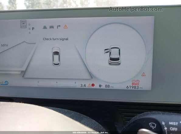 KM8KMDAF6NU053403 2022 HYUNDAI IONIQ 5 Серый 