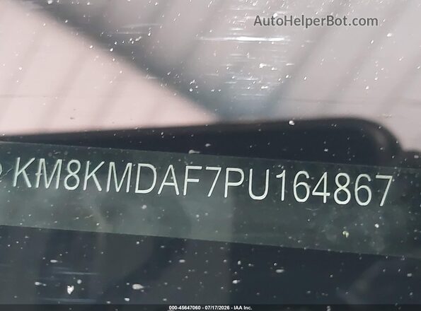 KM8KMDAF7PU164867 2023 HYUNDAI IONIQ 5 Blue Widok komory silnika