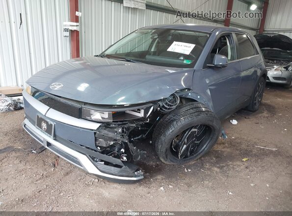 KM8KMDAF7PU164867 2023 HYUNDAI IONIQ 5 Blue Przód lewy