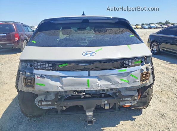KM8KMDAF8NU049935 2022 HYUNDAI IONIQ Gray უკანა ხედი
