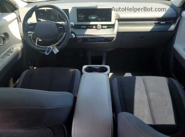 KM8KMDAF8NU049935 2022 HYUNDAI IONIQ Gray წინა პანელის ხედი