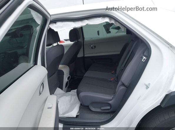 KM8KMDAF8PU167681 2023 HYUNDAI IONIQ 5 White VIN sticker view