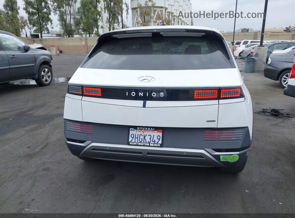 KM8KMDAF8PU167681 2023 HYUNDAI IONIQ 5 White 