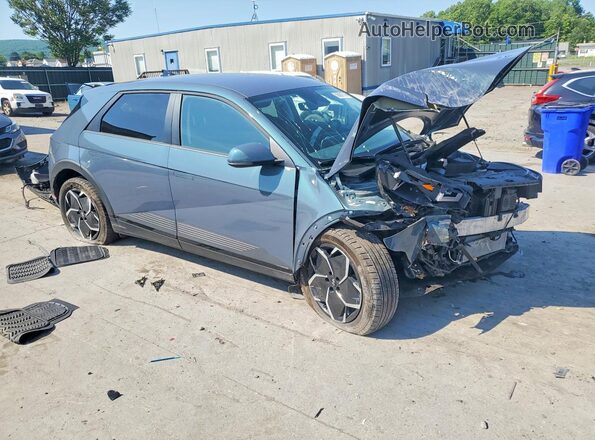 KM8KMDDF9RU334855 2024 HYUNDAI IONIQ Teal Przód prawy