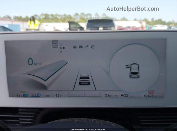KM8KN4AE0NU066068 2022 HYUNDAI IONIQ 5 Серый Вид задних сидений