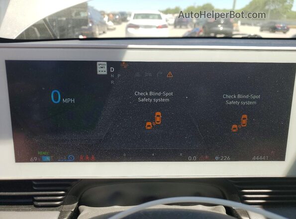 KM8KN4AE6PU125871 2023 HYUNDAI IONIQ Серебряный Вид щитка приборов