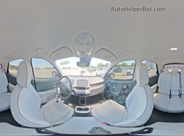 KM8KN4AEXPU172238 2023 HYUNDAI IONIQ Blue Vista interior de 360 grados