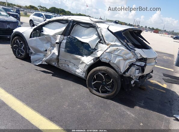 KM8KN4DEXRU294743 2024 HYUNDAI IONIQ 5 Серебряный Задняя левая четверть