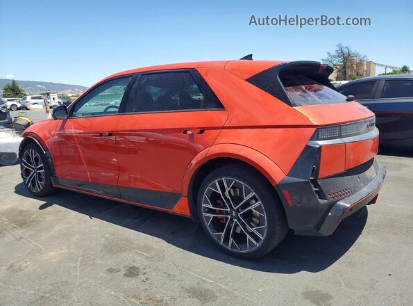 KM8KNDA85SU003389 2025 HYUNDAI IONIQ Orange Trasero izquierdo
