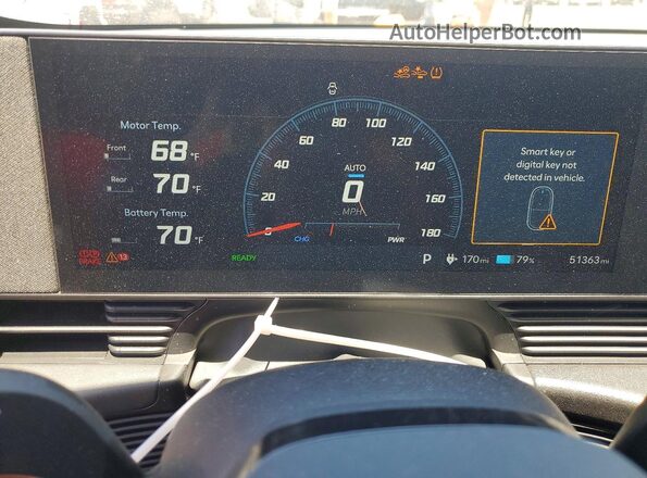KM8KNDA85SU003389 2025 HYUNDAI IONIQ Orange Vista del cuadro de instrumentos
