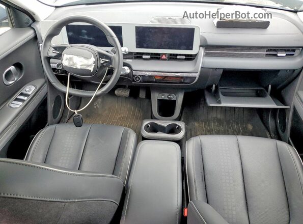 KM8KNDAF1PU207189 2023 HYUNDAI IONIQ Blue Առջևի վահանակի տեսք