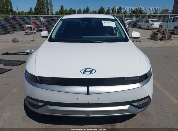 KM8KNDAF3PU206528 2023 HYUNDAI IONIQ 5 White Widok zestawu wskaźników