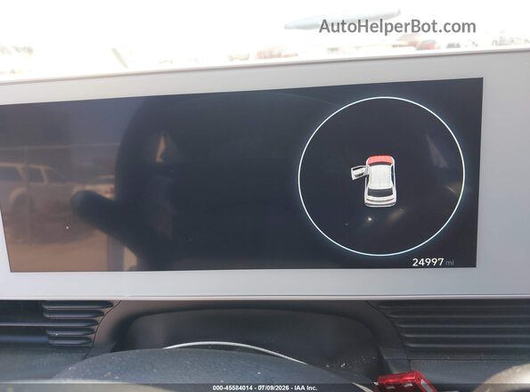 KM8KNDAF3PU206528 2023 HYUNDAI IONIQ 5 White Widok tylnych siedzeń