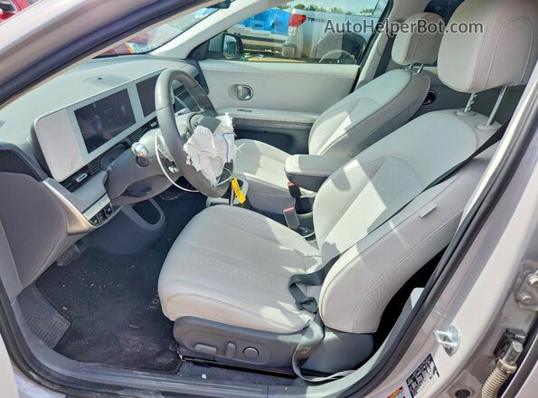 KM8KNDAF4PU191828 2023 HYUNDAI IONIQ Gray Widok wnętrza z przodu