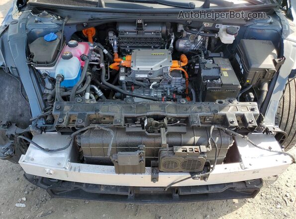 KM8KNDAF4PU192607 2023 HYUNDAI IONIQ Blue Vista del compartimento del motor