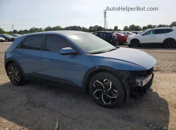 KM8KNDAF4PU192607 2023 HYUNDAI IONIQ Blue Delantero derecho