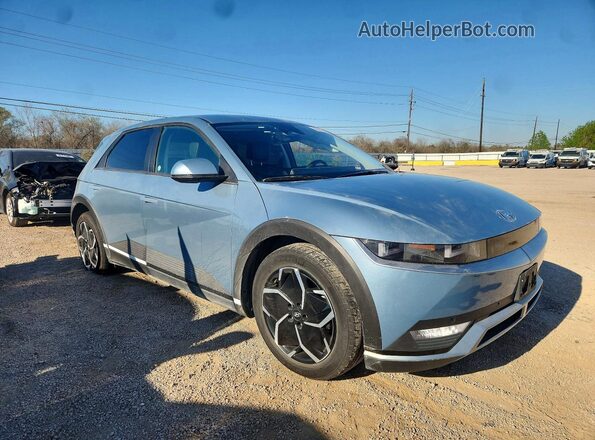 KM8KNDAF4PU232247 2023 HYUNDAI IONIQ Blue Przód prawy
