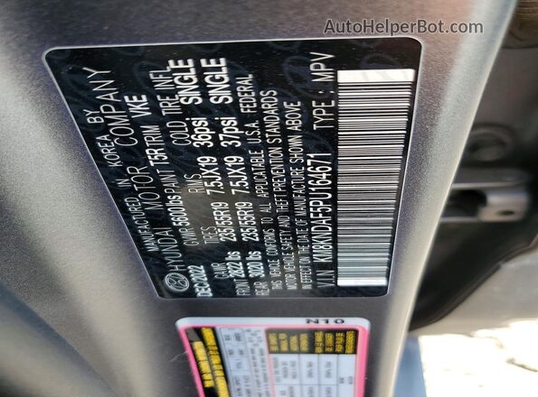 KM8KNDAF5PU164671 2023 HYUNDAI IONIQ Gray Շարժիչի բաժամունքի տեսք