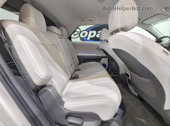 KM8KNDAF7PU199356 2023 HYUNDAI IONIQ Silver Rear interior view