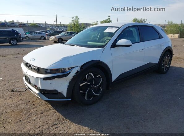 KM8KNDAF7PU208329 2023 HYUNDAI IONIQ 5 White Vista tres cuartos delantera izquierda
