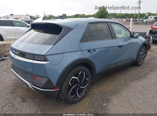 KM8KNDAF8PU214267 2023 HYUNDAI IONIQ 5 Blue Rear right
