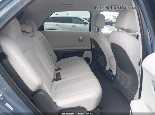 KM8KNDAF8PU214267 2023 HYUNDAI IONIQ 5 Blue VIN sticker view