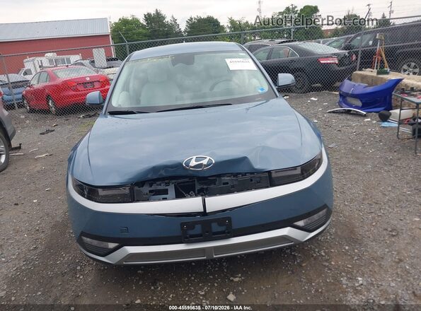 KM8KNDAF8PU214267 2023 HYUNDAI IONIQ 5 Blue Instrument cluster view