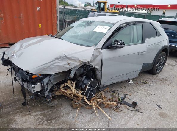 KM8KNDAF9PU154015 2023 HYUNDAI IONIQ 5 Серый Передняя левая четверть