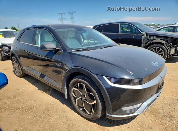 KM8KNDAF9PU207859 2023 HYUNDAI IONIQ Черный Передняя правая четверть
