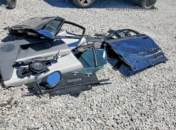 KM8KNDDF1RU267200 2024 HYUNDAI IONIQ Black Vista del compartimento del motor