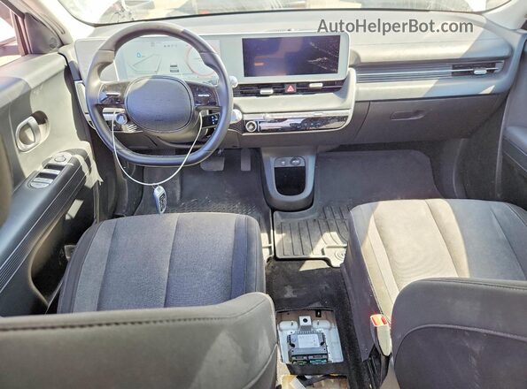 KM8KNDDF3RU328529 2024 HYUNDAI IONIQ White Вид панелі приладів