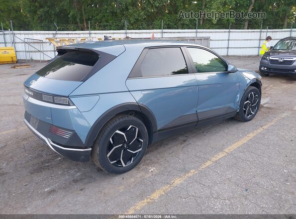 KM8KNDDF5RU300621 2024 HYUNDAI IONIQ 5 Синий Задняя правая четверть