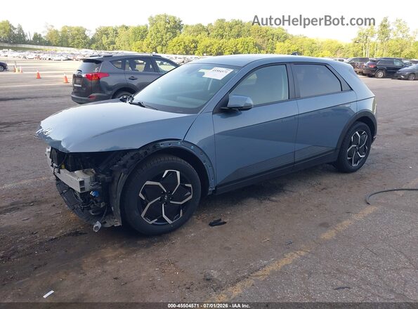 KM8KNDDF5RU300621 2024 HYUNDAI IONIQ 5 Синий Передняя левая четверть