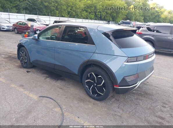 KM8KNDDF5RU300621 2024 HYUNDAI IONIQ 5 Синий Задняя левая четверть
