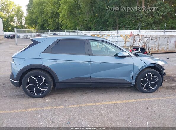 KM8KNDDF5RU300621 2024 HYUNDAI IONIQ 5 Синий Вид задней части салона