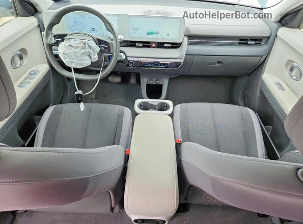 KM8KNDDFXRU273478 2024 HYUNDAI IONIQ Gray Widok deski rozdzielczej