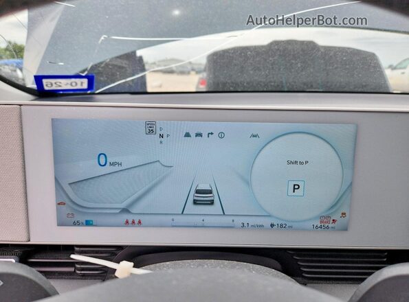 KM8KNDDFXRU273478 2024 HYUNDAI IONIQ Gray Widok zestawu wskaźników