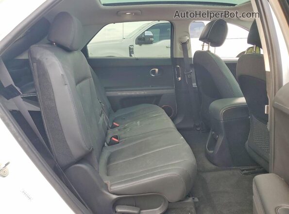 KM8KR4DEXRU309150 2024 HYUNDAI IONIQ White Հետևի նստատեղերի տեսք