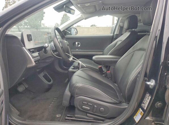 KM8KRDAF2PU176281 2023 HYUNDAI IONIQ Black Vista interior delantera